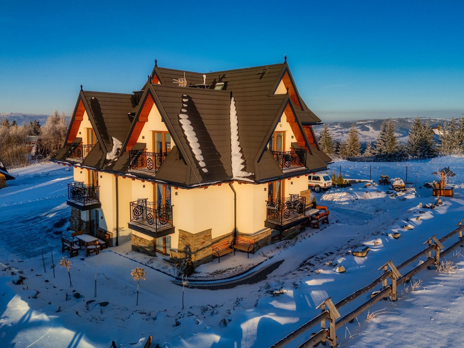Willa Pasieka Apartamenty Domki Буковина Татранська Екстер'єр фото